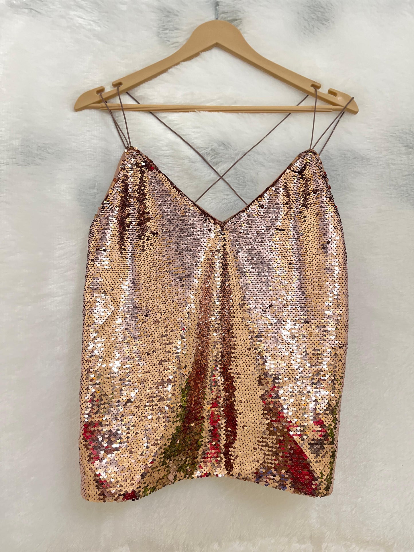 05. Criss-Cross Brown Top