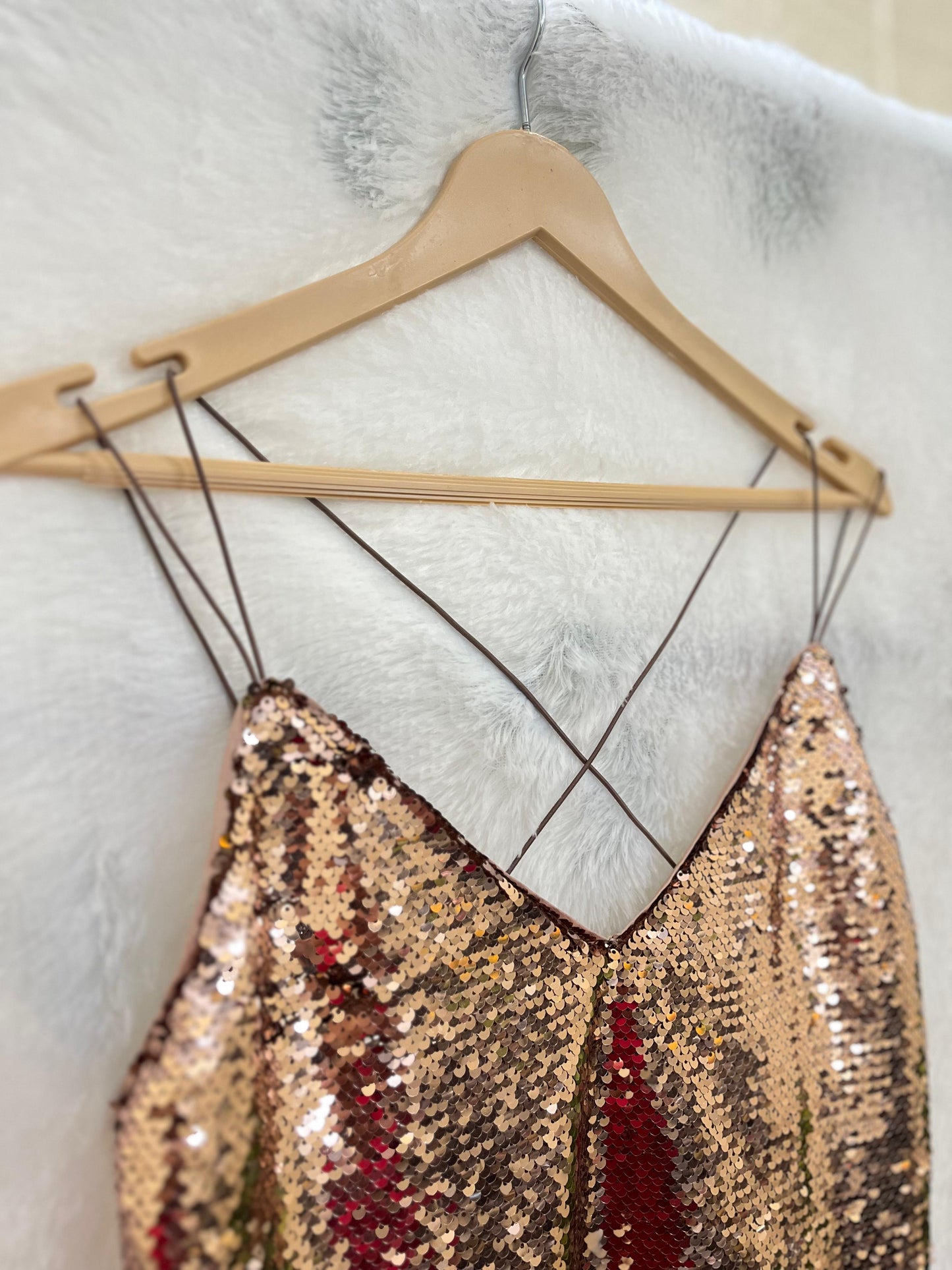 05. Criss-Cross Brown Top