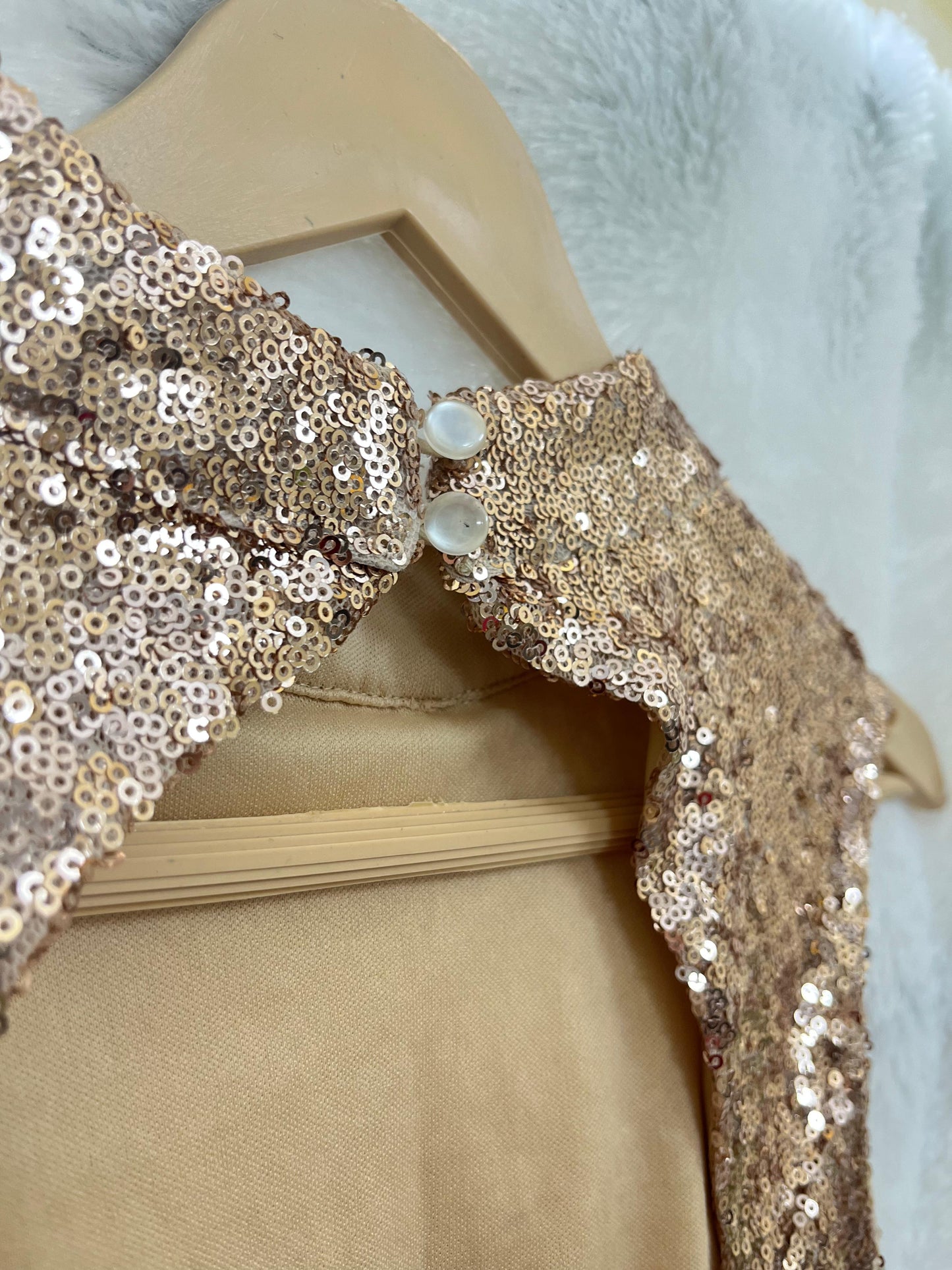 09. Back Cutout Sequin Top