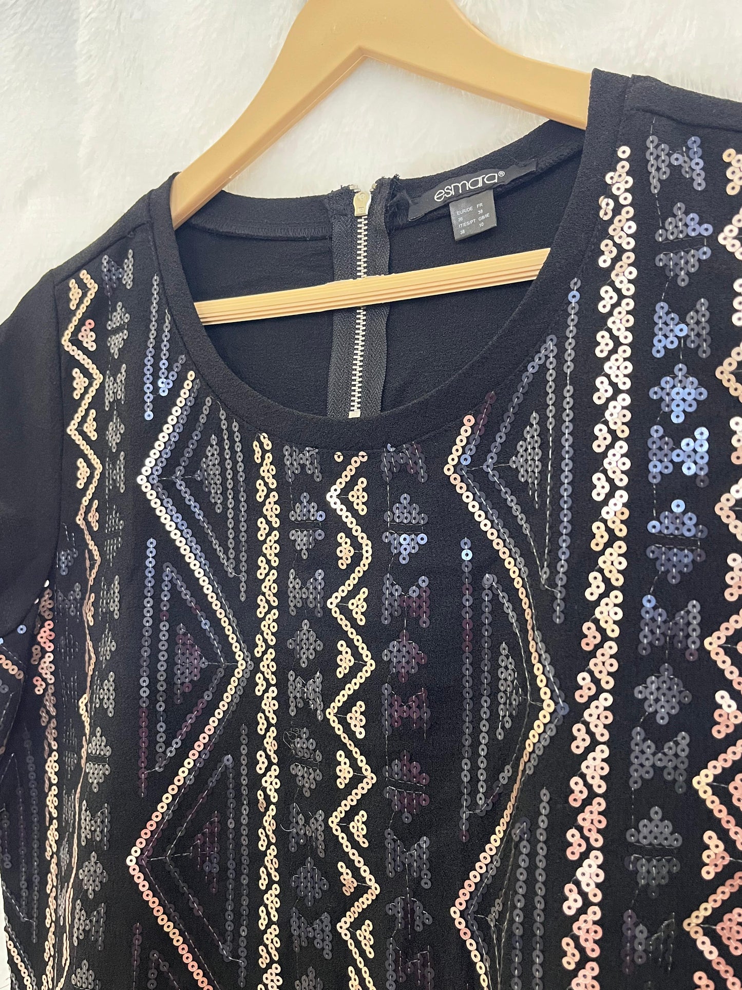 20. Decent Detailed Sequin Top