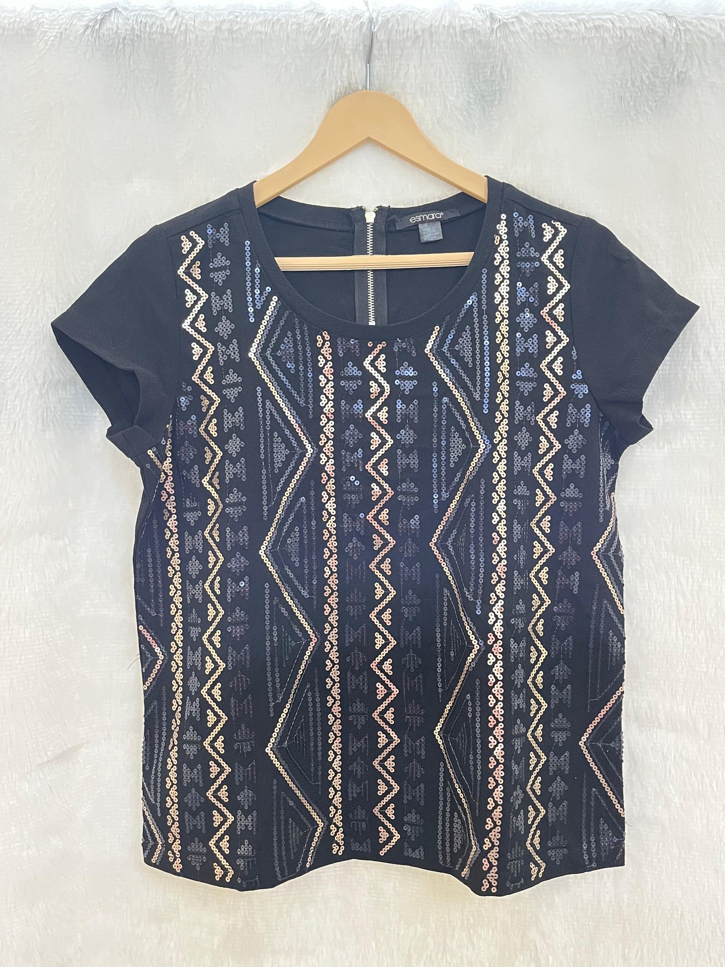 20. Decent Detailed Sequin Top