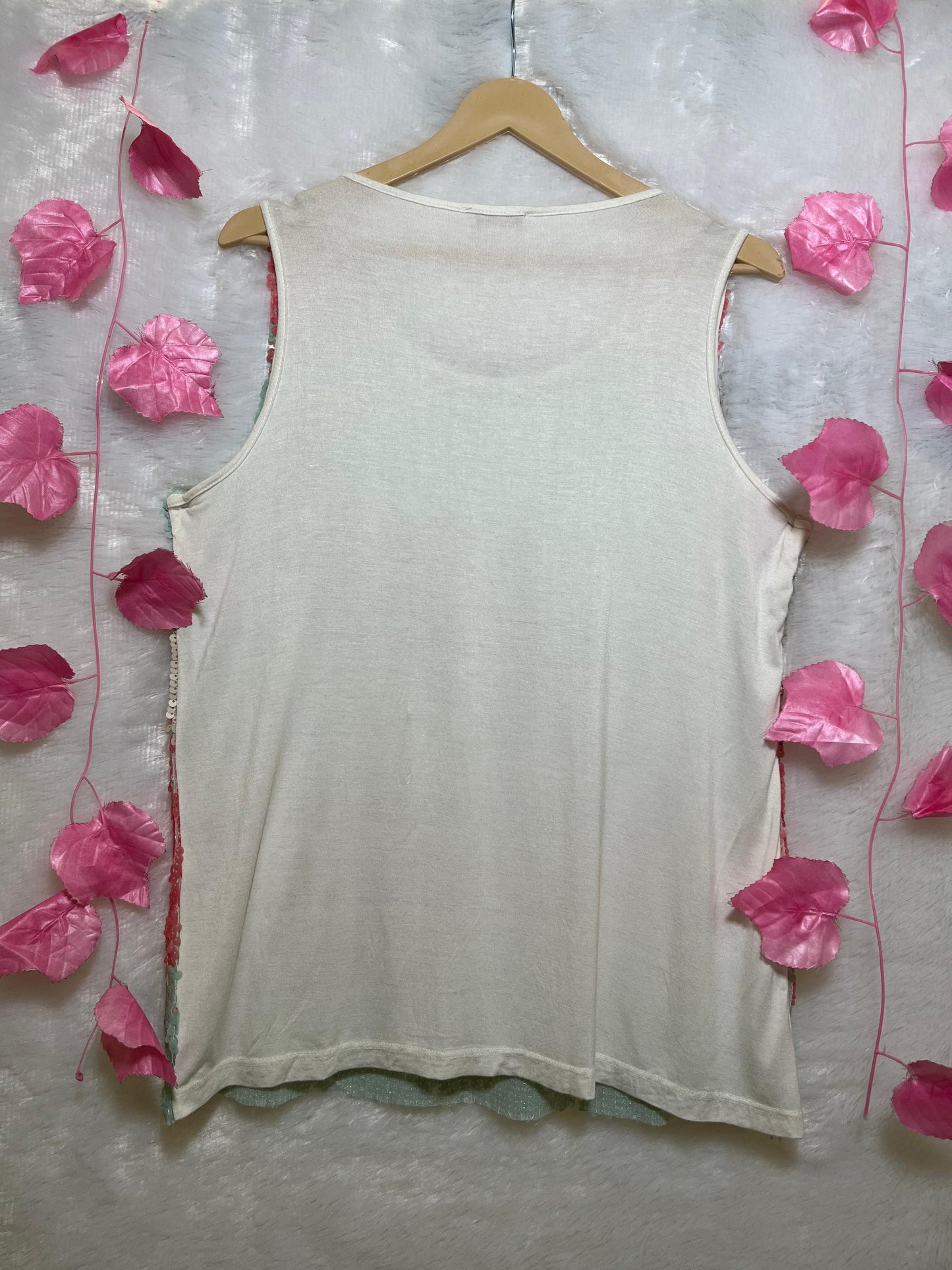 19. Multi Color Sequin Top