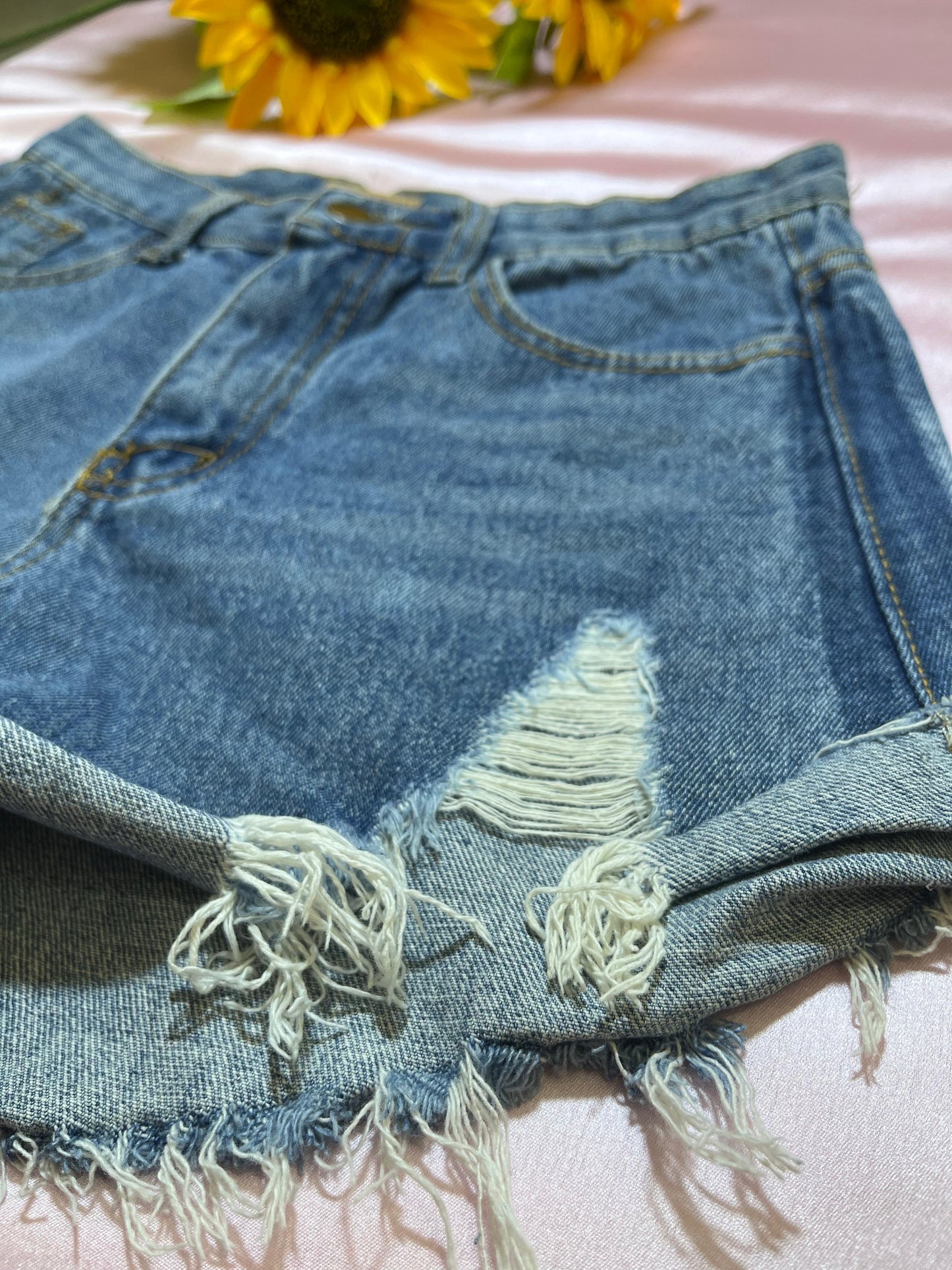03. Denim Shorts