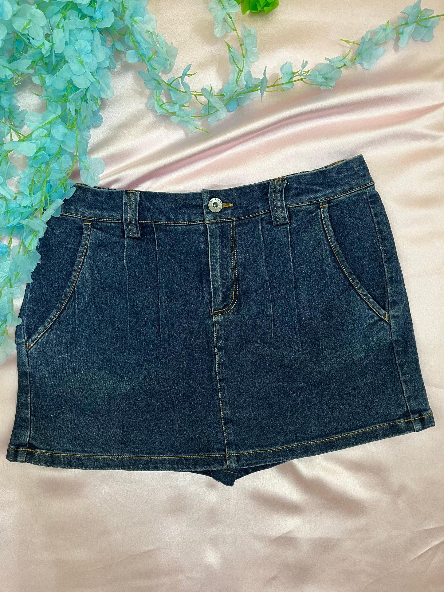 11. Denim Skort