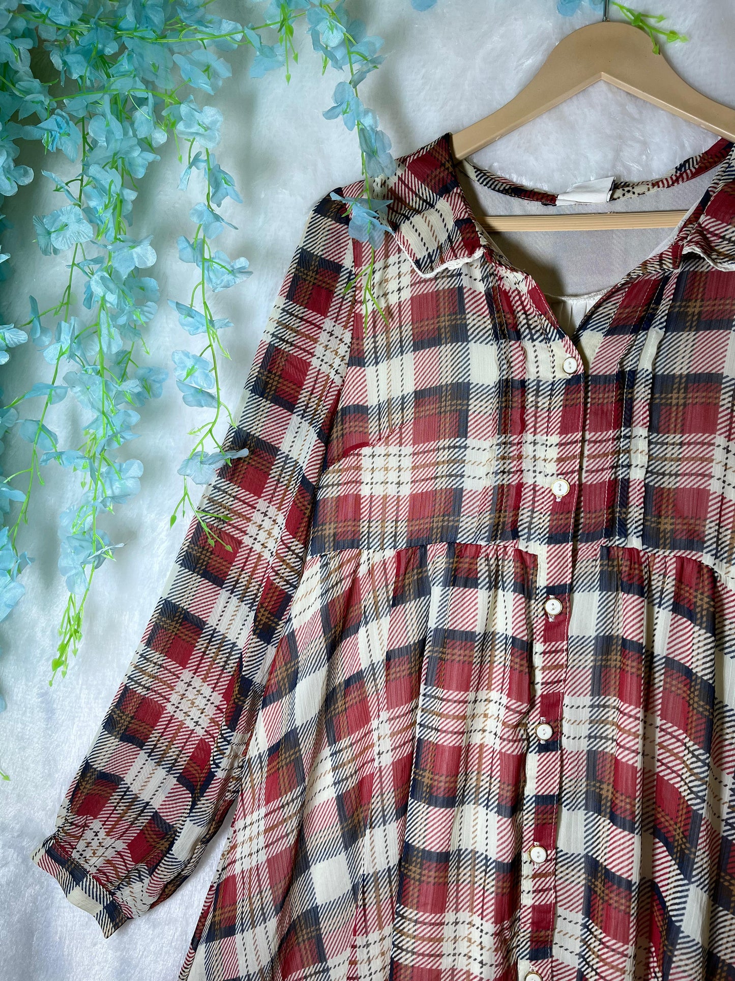 Play It Plaid Dress