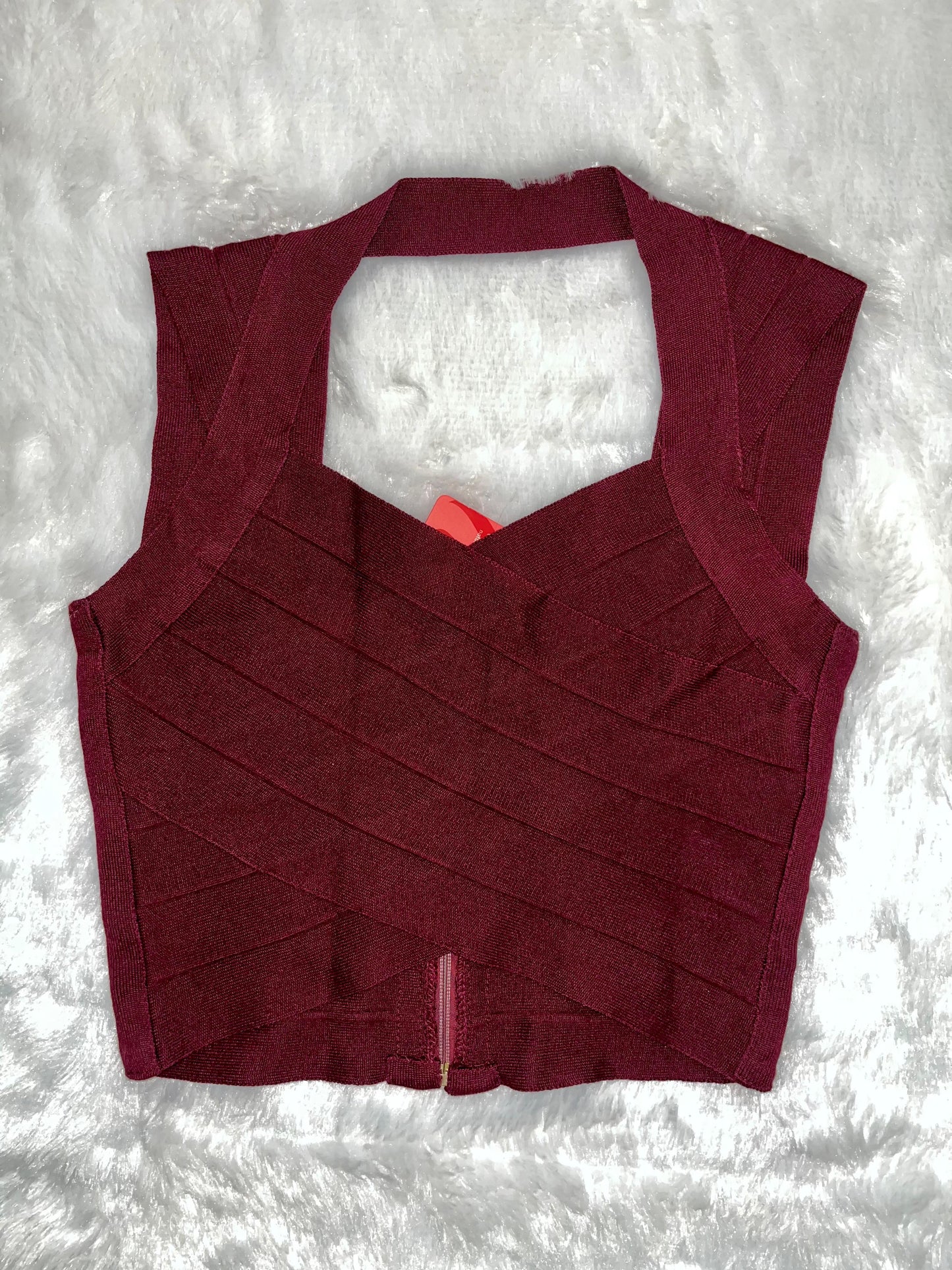 Bandage Fit Halter Crop Top