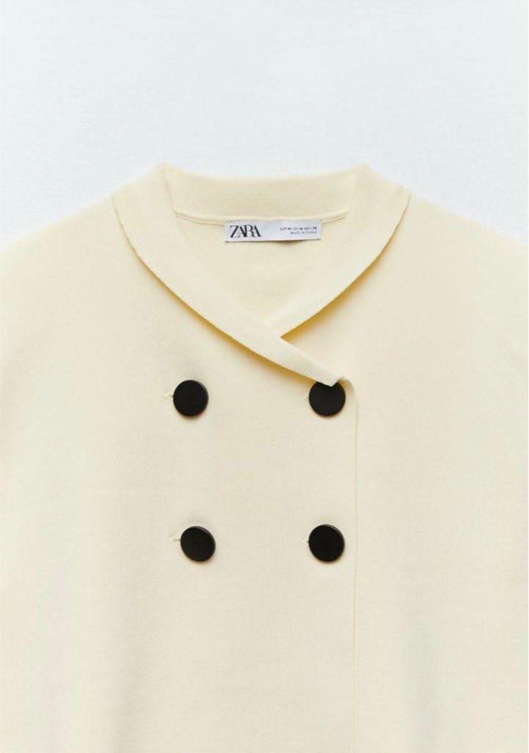 Zara Blazer Babe Crop Top