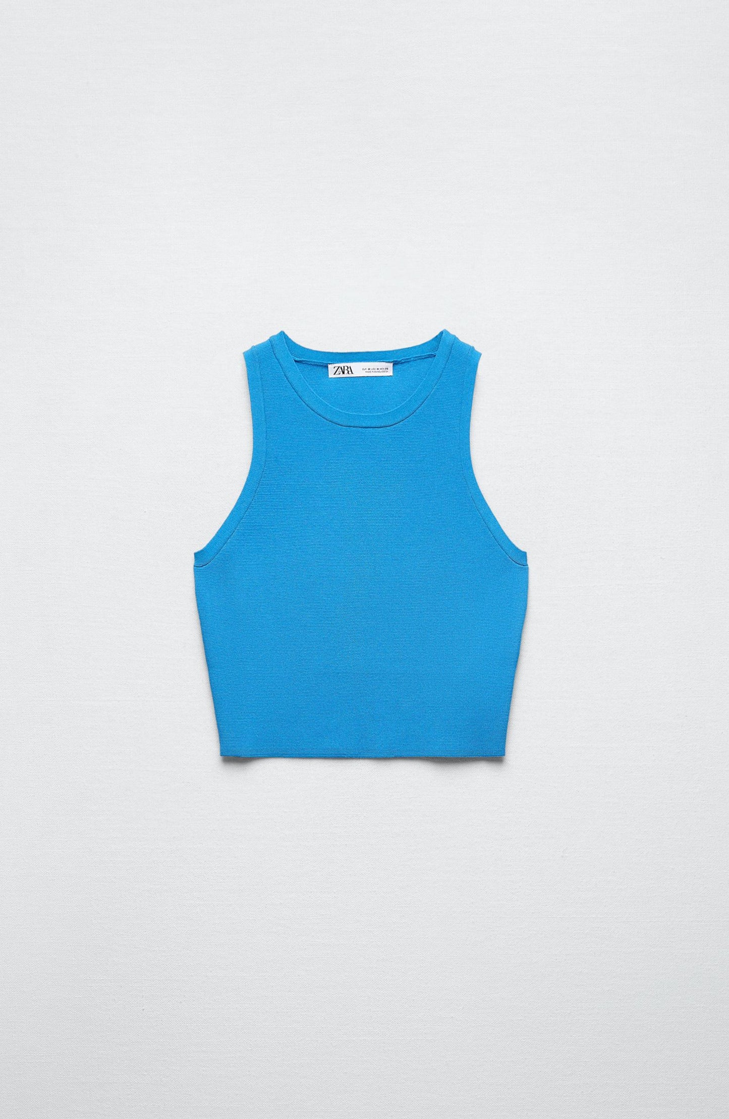 Zara Blue Hour Crop Top