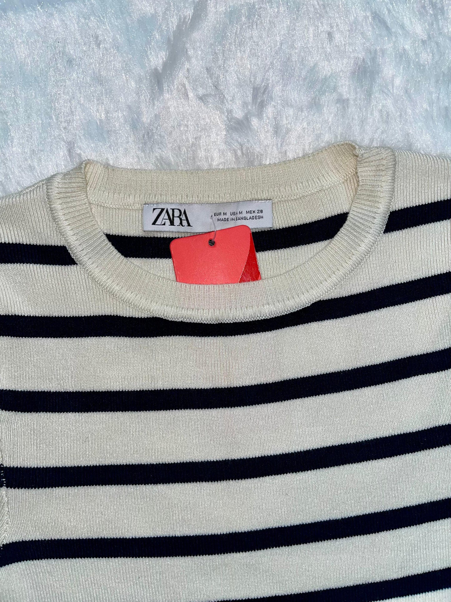 Zara Stripe Game Crop Top