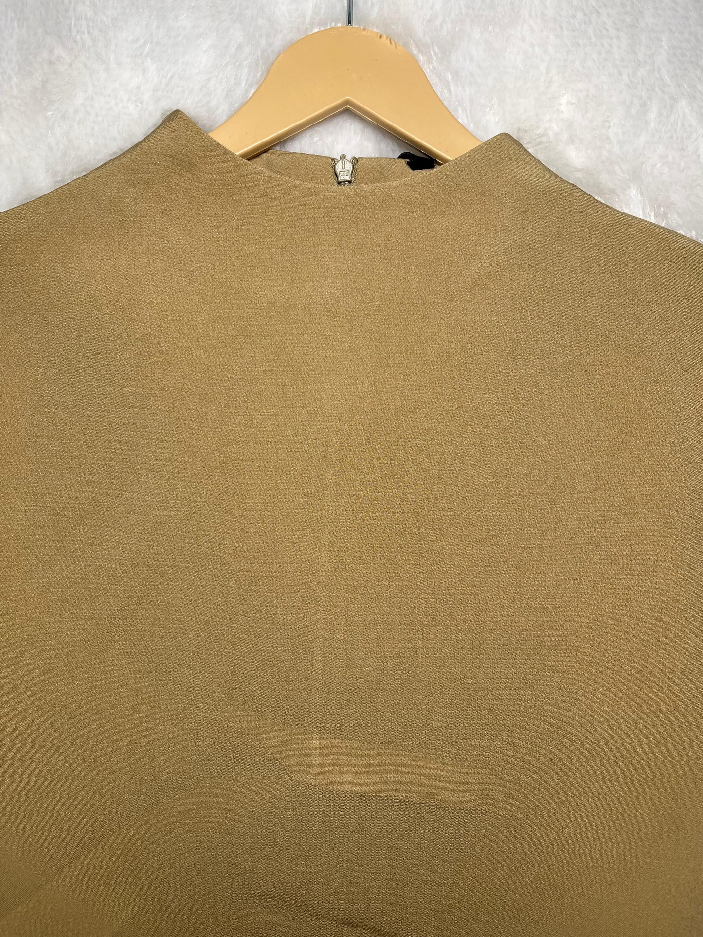 H&M Latte Twist Waist Top