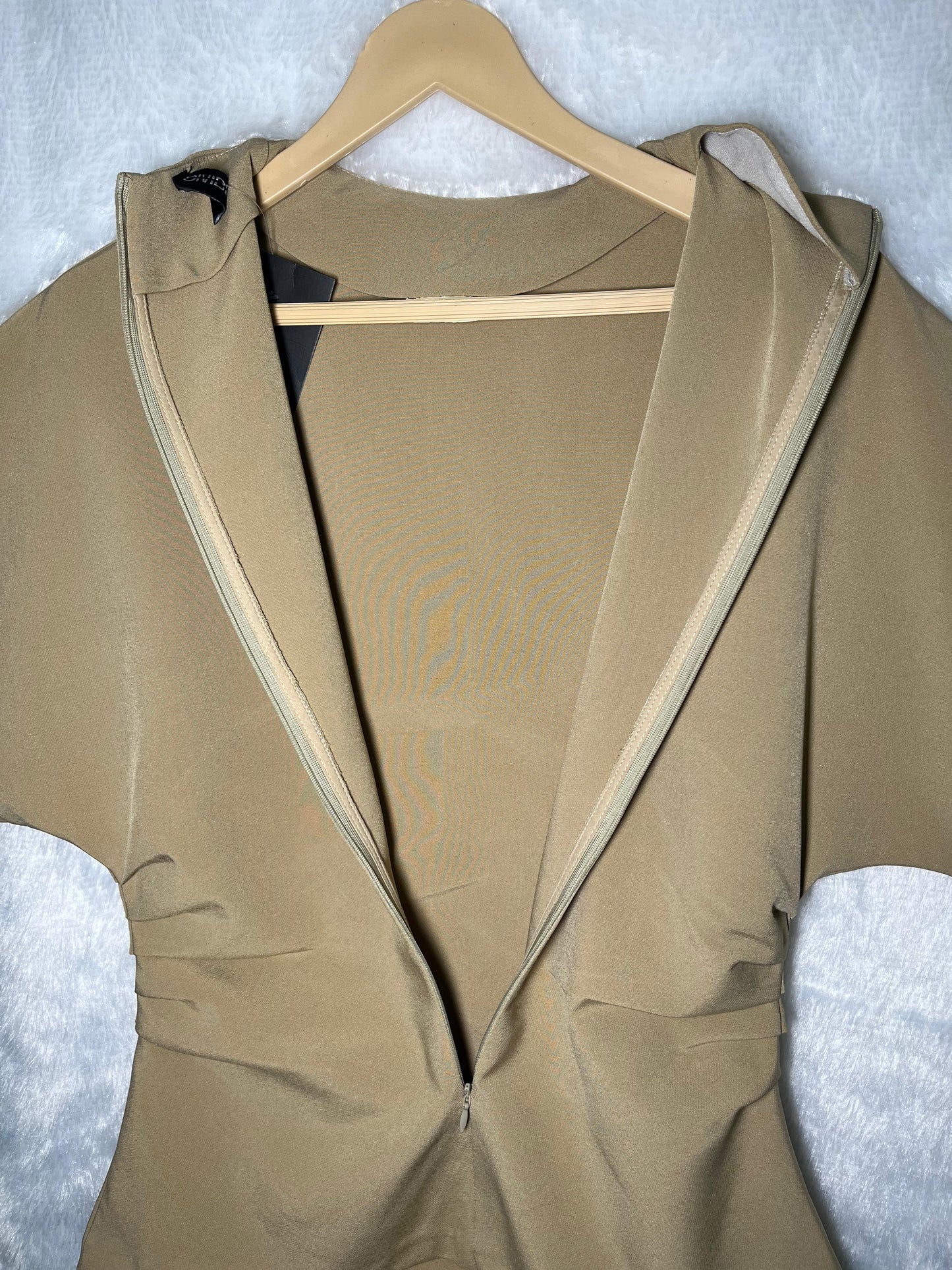 H&M Latte Twist Waist Top