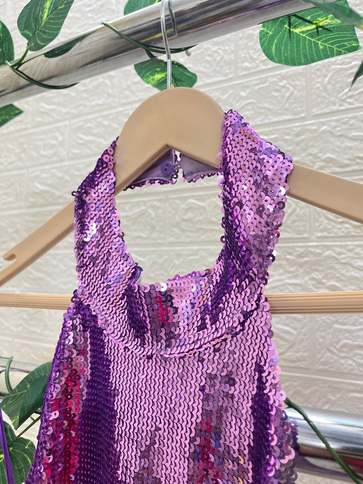 04. Lavender Zara Backless Top
