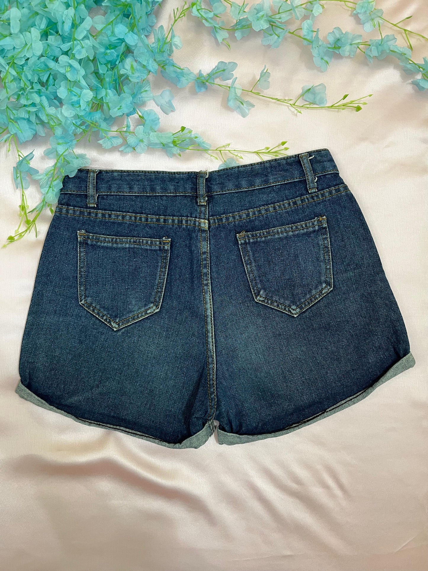 18. Denim Shorts
