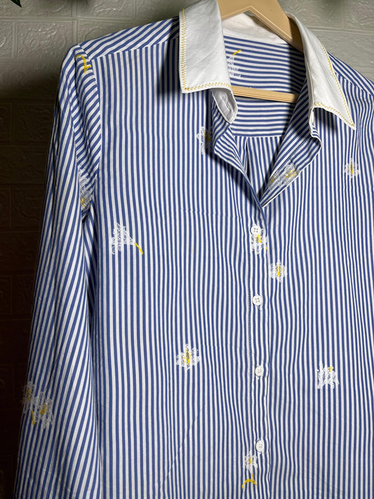 Daisy Stripe Delight Shirt