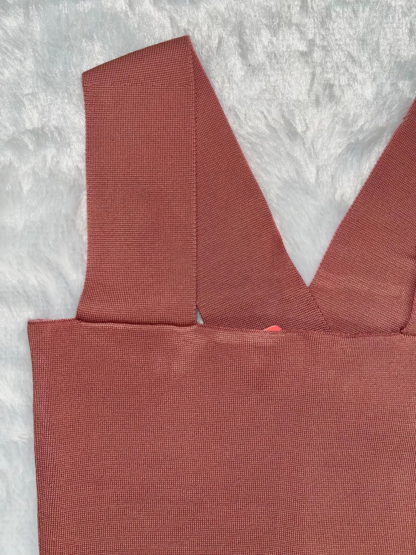 Amalfi Rosé Knit Crop Top
