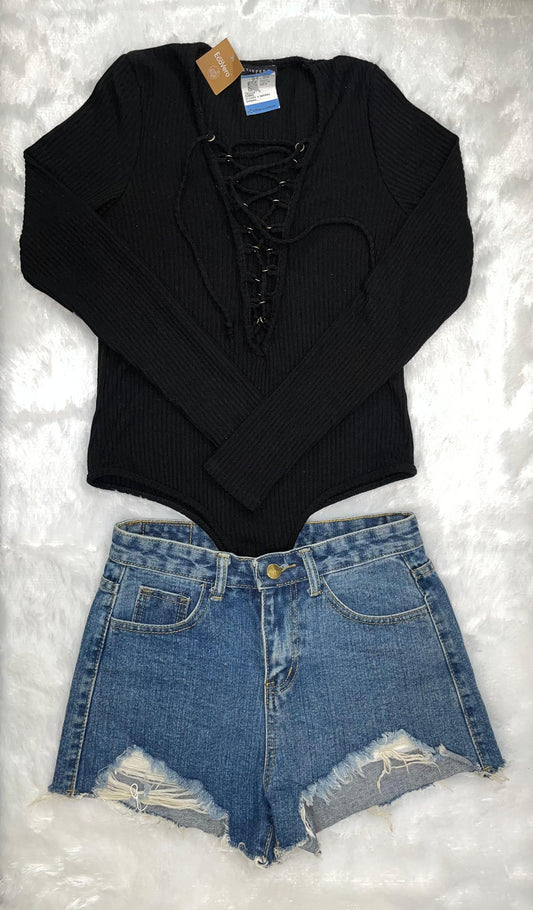 Blackout Curve Bodysuit
