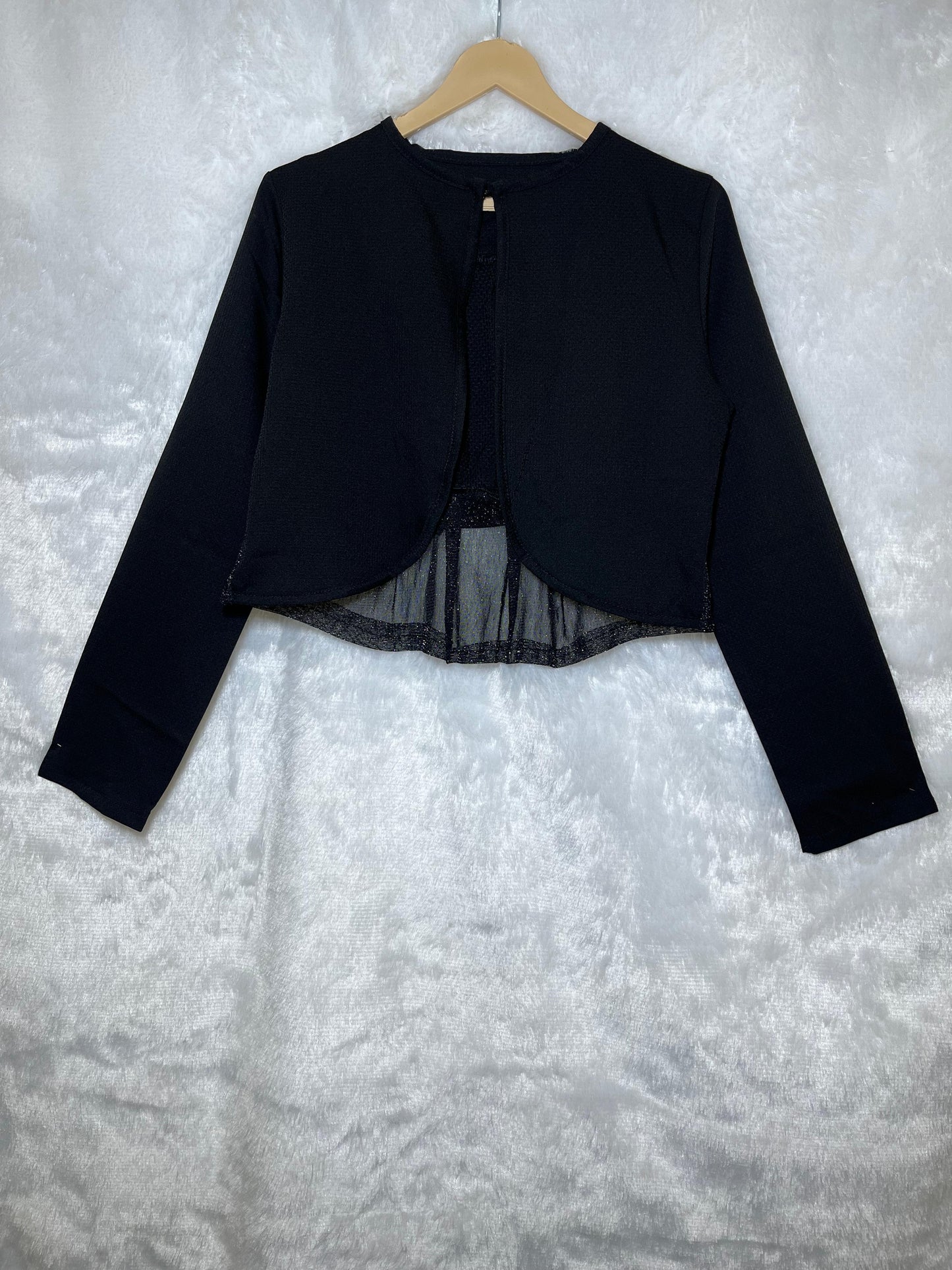 Black Bow Cute Top