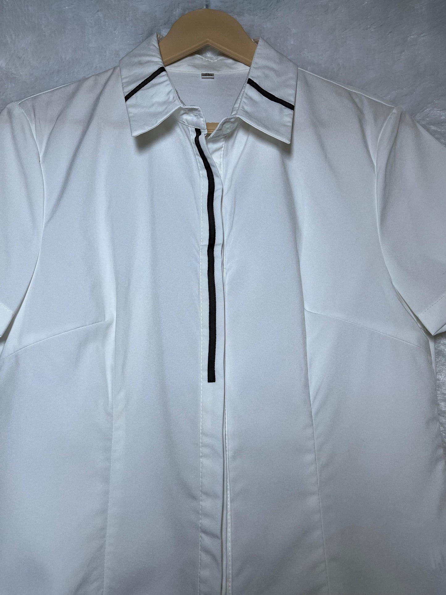 Midnight White Chic Shirt