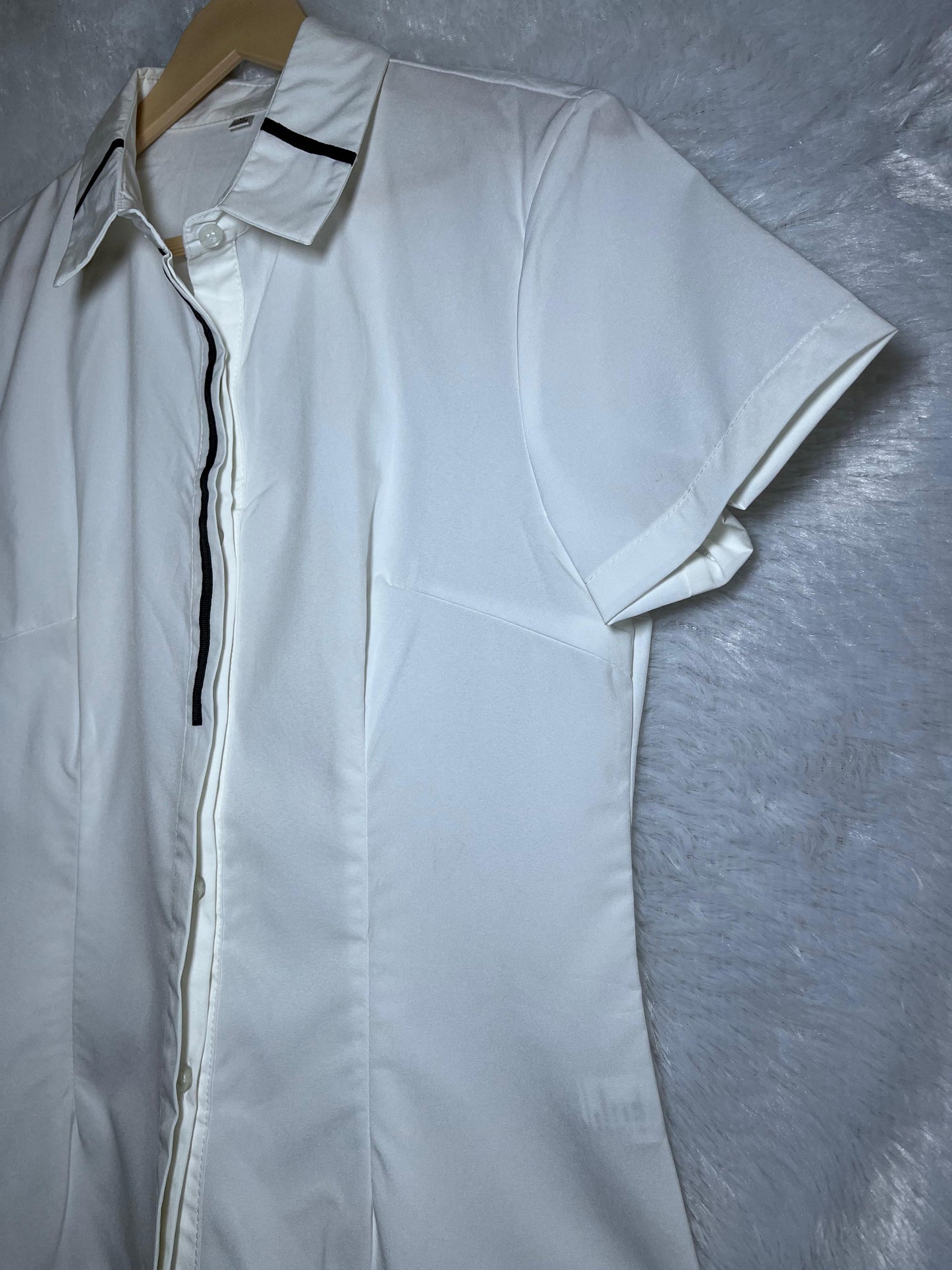 Midnight White Chic Shirt