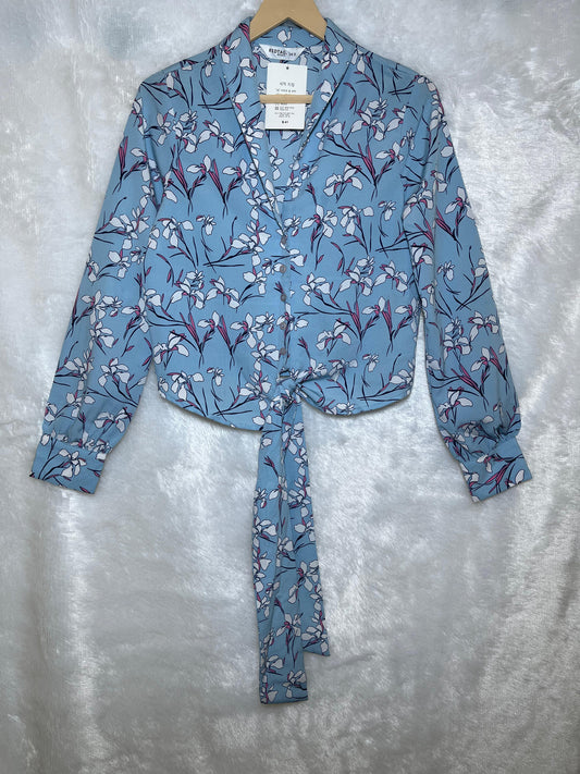 Breezy Sky Floral Shirt