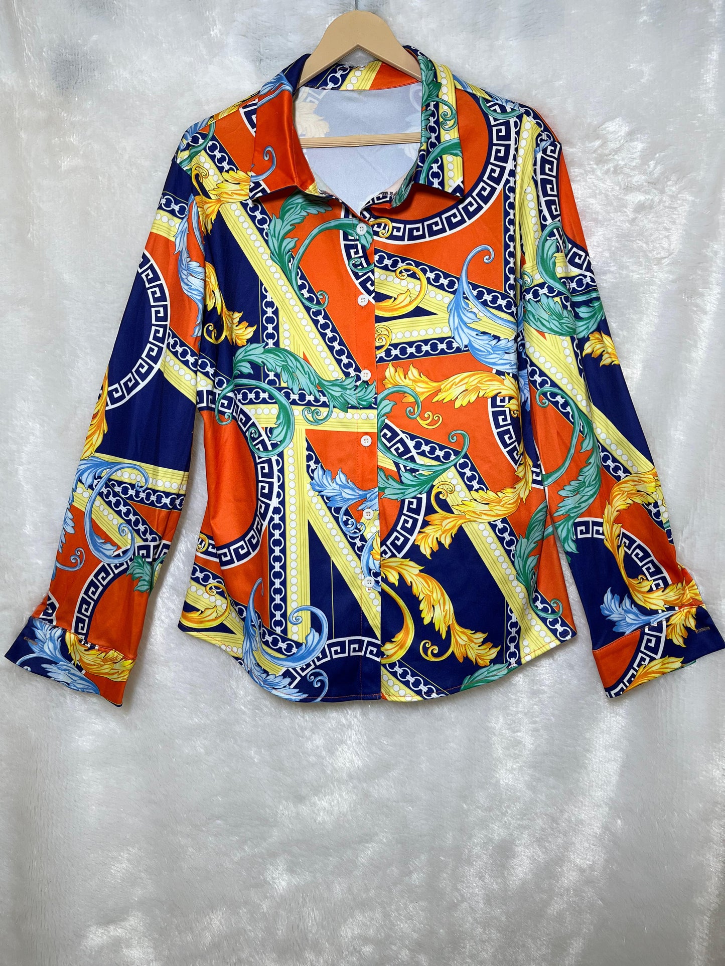 Abstract Aura Statement Shirt