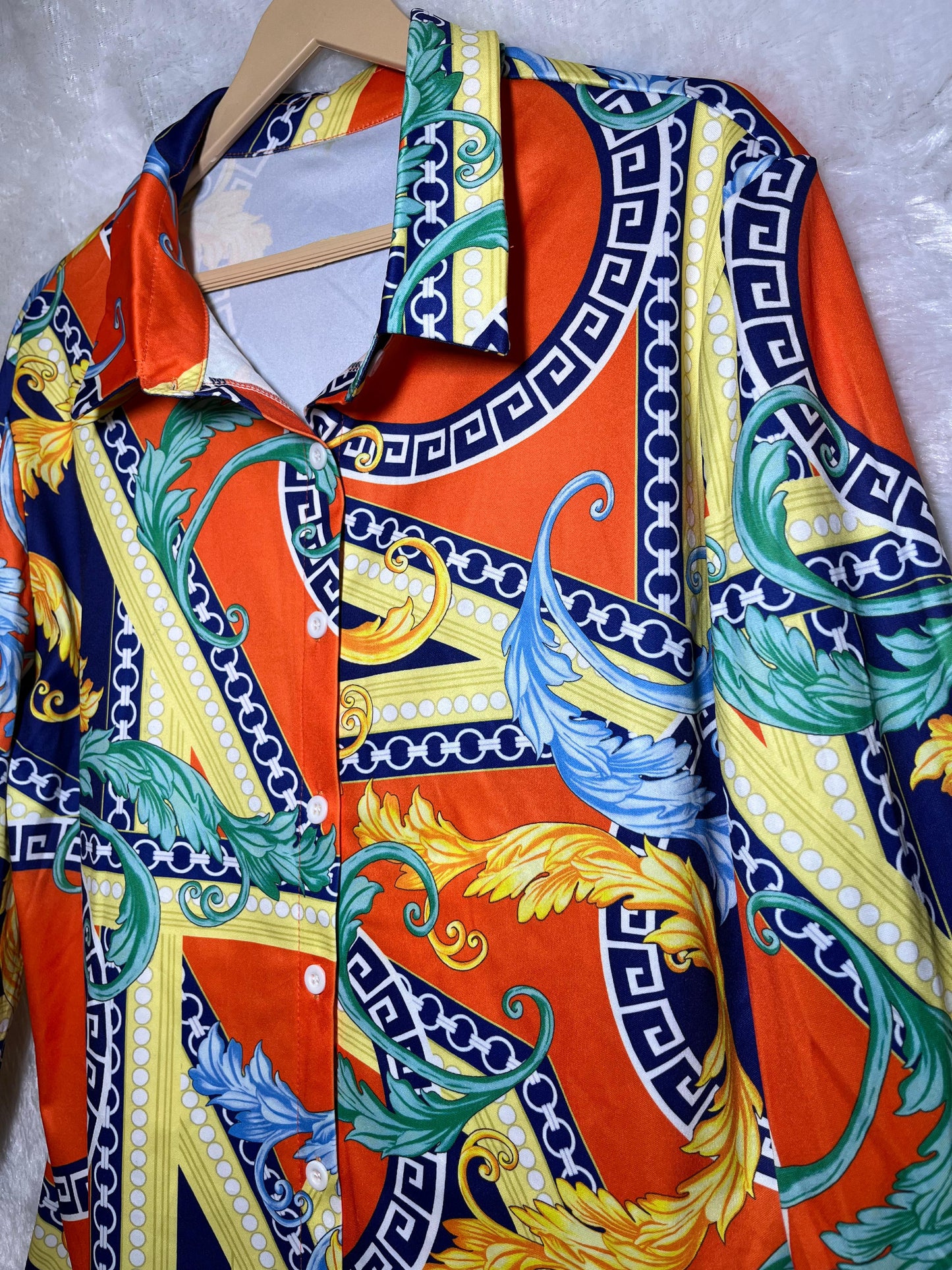 Abstract Aura Statement Shirt