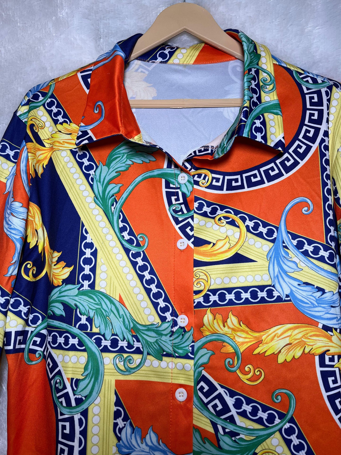 Abstract Aura Statement Shirt